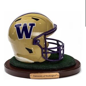 University of Washington Football Helmet Display